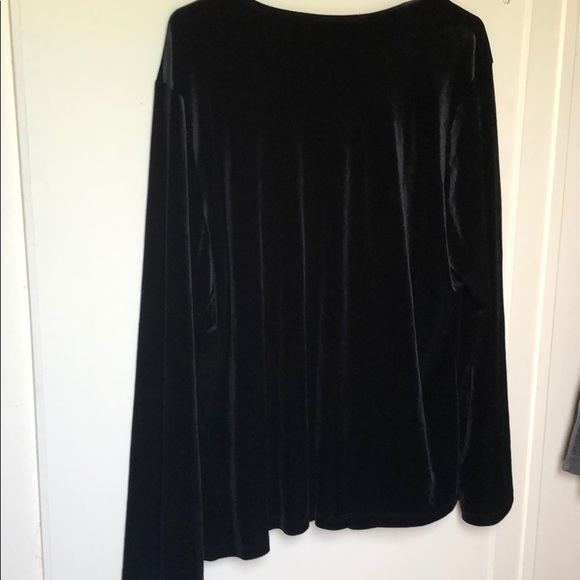 Lane Bryant velvet top - Picture 5 of 8